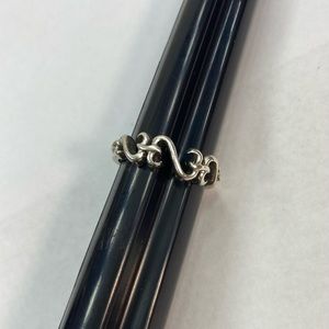 Jame Seymour Open Hearts Ring Sz 6